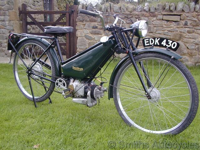 Autocycles - 1947 - Francis Barnett Powerbike