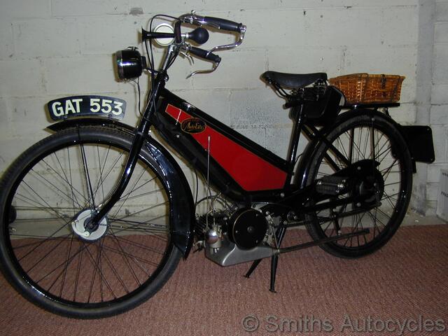 Autocycles - Coventry Eagle - 1939