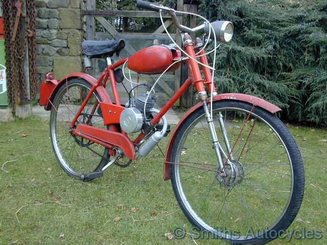 Autocycles - 1955 - PHILIPS MOTORIZED CYCLE