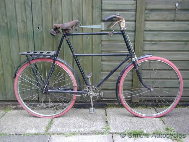 Smiths Autocycles - Classic bicycles - 1916 - BSA Double Top Tube - Gents